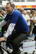 Dennis Kristensen der cykler